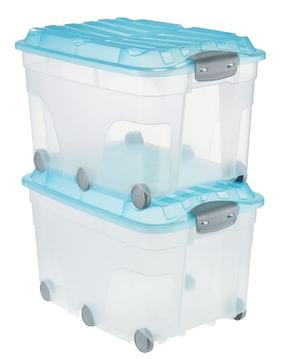 Rotho SE-2ER-SET ROLLER 6, HELLBLAU SE-2ER-SET ROLLER 6, HELLBLAU Rotho 60351010000011 Bild Nr. 1