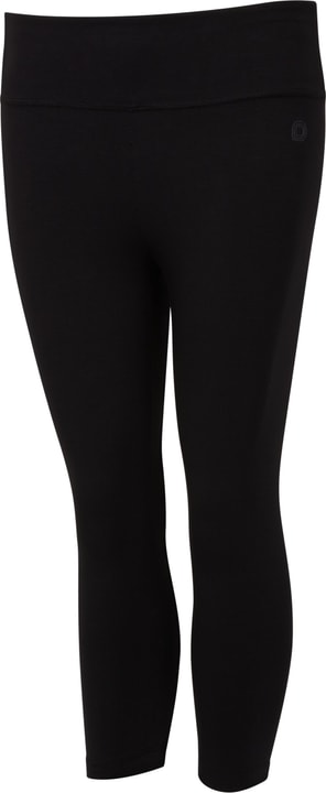 Image of Perform W Tights 3/4 Coton Fitnessleggings schwarz