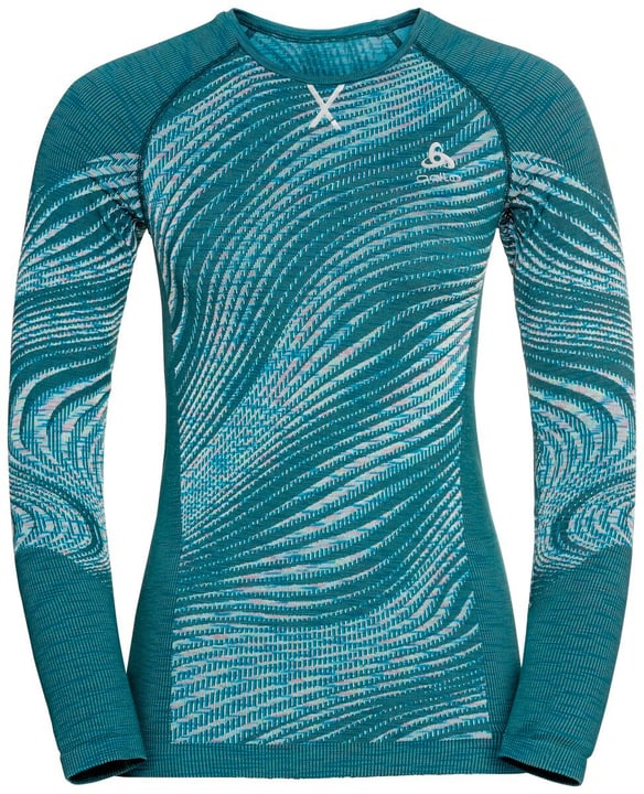 Image of Odlo Blackcomb ECO Langarmshirt smaragd bei Migros SportXX