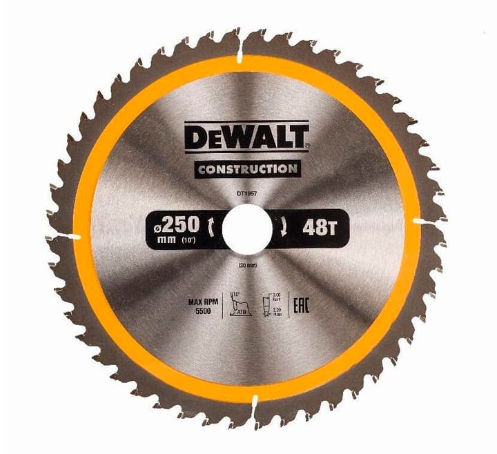 Image of DeWalt Kreissägeblatt 250 x 30 mm, 48 WZ