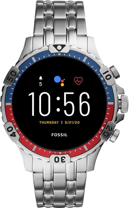 Fossil Garrett HR Acier Inoxydable
Argent 46mm Smartwatch Garrett HR Acier Inoxydable
Argent 46mm Smartwatch Fossil 785300151287 Photo no. 1