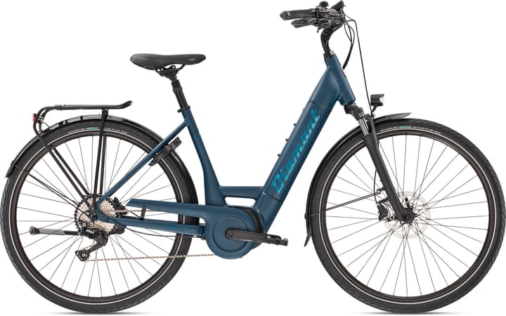 Diamant Mandara Deluxe+ Vélo de trekking électrique Mandara Deluxe+ Vélo de trekking électrique Diamant 464828200322 Couleur bleu foncé Tailles du cadre S Photo no. 1