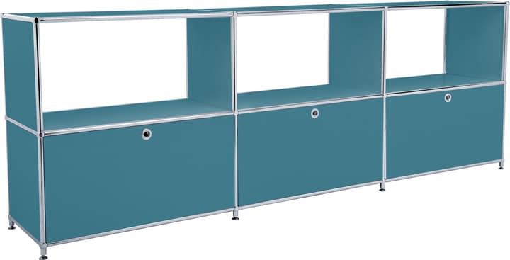 FLEXCUBE Sideboard FLEXCUBE Sideboard 401814630266 Grösse B: 227.0 cm x T: 40.0 cm x H: 80.5 cm Farbe Petrol Bild Nr. 1