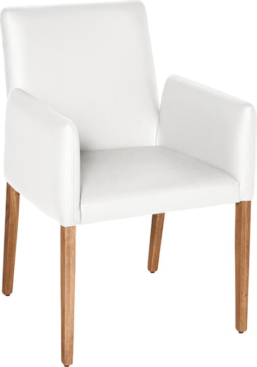 PIRAS Chaise PIRAS Chaise 402358000010 Dimensions L: 58.0 cm x P: 55.0 cm x H: 86.0 cm Couleur Blanc Photo no. 1