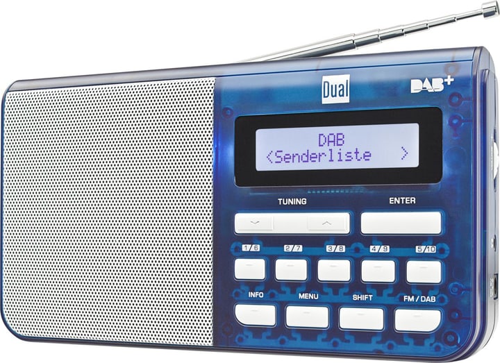Dual DAB 4.1 T Blau DAB+ Radio kaufen bei melectronics.ch