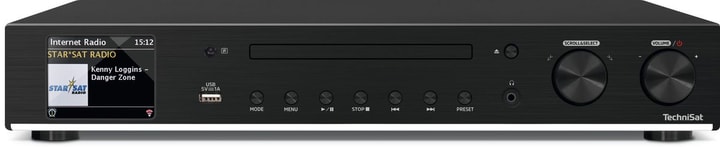 Technisat DigitRadio 140 - Schwarz Receiver DigitRadio 140 - Schwarz Receiver Technisat 785300139544 Bild Nr. 1