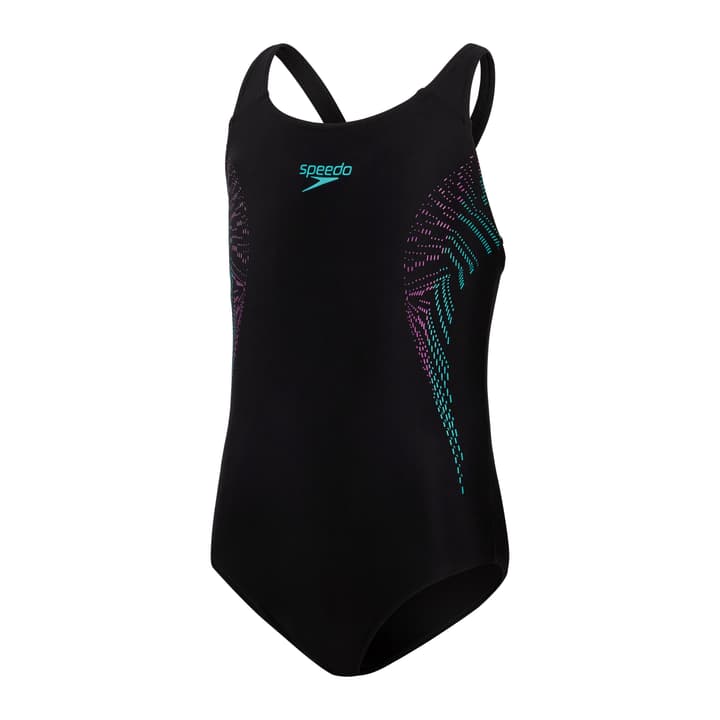 Image of Speedo Plastisol Placement Muscleback Badeanzug schwarz bei Migros SportXX