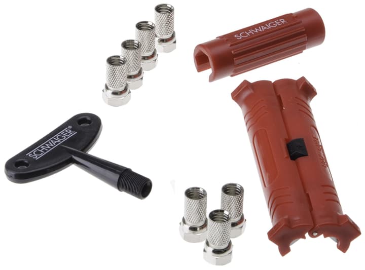 Image of Schwaiger Montage-Set für F-ST./Kabel SAT-Montage-Set bei Do it + Garden von Migros