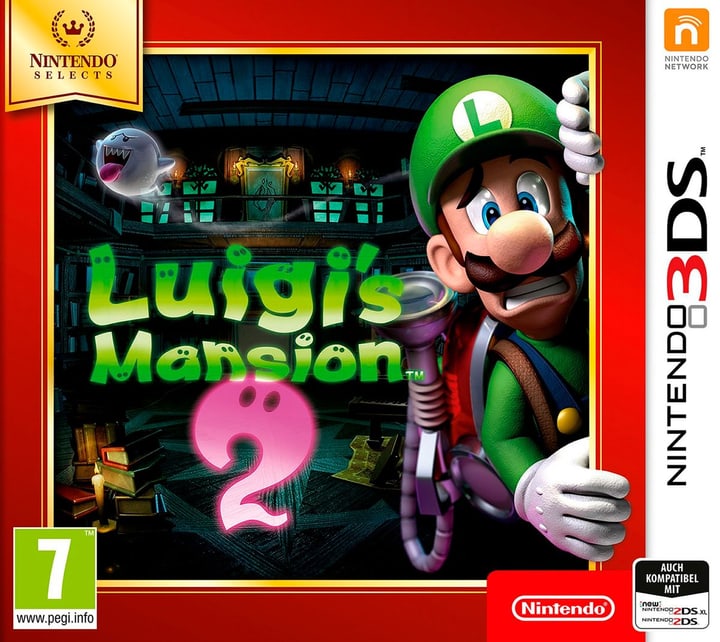 3DS - Nintendo Selects: Luigi`s Mansion 2 Box 3DS - Nintendo Selects: Luigi`s Mansion 2 Box 785300129657 N. figura 1