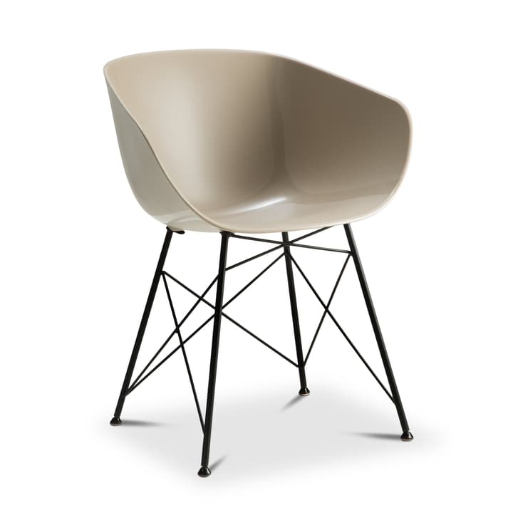 SEDIA Chaise avec accoudoirs SEDIA Chaise avec accoudoirs 366183700000 Dimensions L: 45.0 cm x P: 58.0 cm x H: 81.0 cm Couleur Fange Photo no. 1