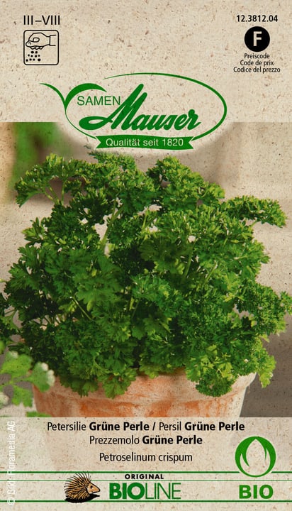 Image of Samen Mauser Petersilie grüne Perle Gemüsesamen bei Do it + Garden von Migros