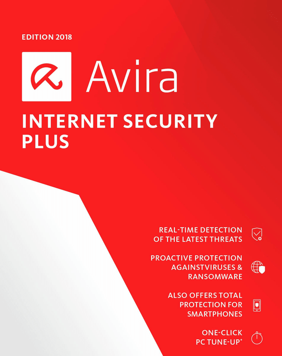 Avira Internet Security Plus v2018 PC (D) - 4 Lizenzen / 1 Jahr Digitale (ESD) Avira Internet Security Plus v2018 PC (D) - 4 Lizenzen / 1 Jahr Digitale (ESD) 785300133960 N. figura 1