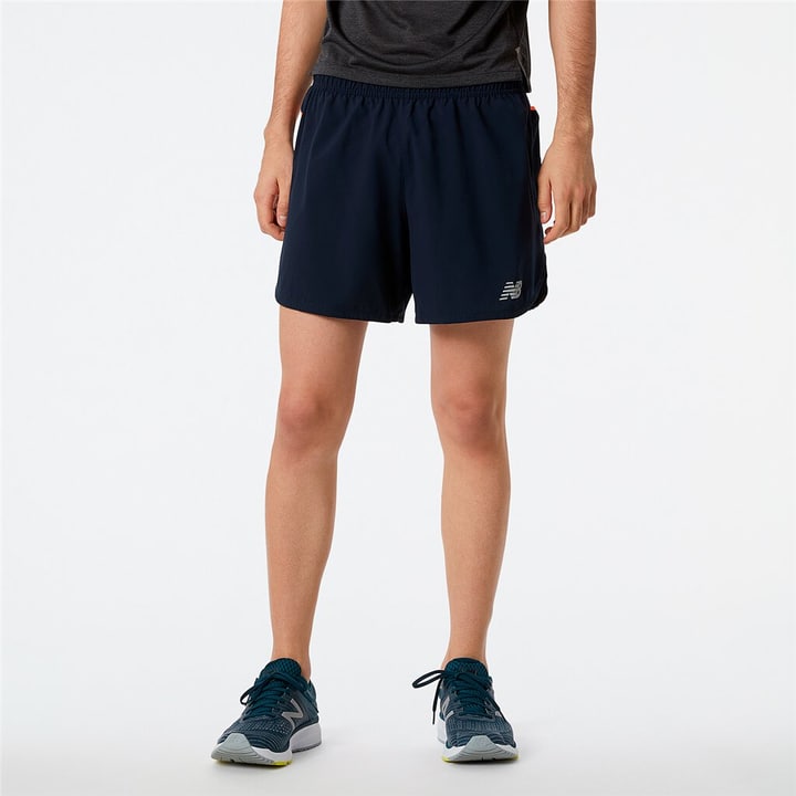 Image of New Balance Graphic Impact Run Shorts marine bei Migros SportXX