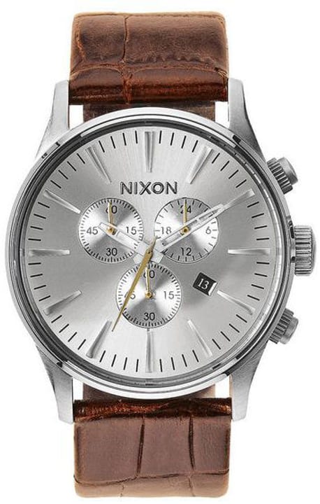 Nixon Sentry Chrono Leather Saddle Gator 42 mm Orologio da polso Sentry Chrono Leather Saddle Gator 42 mm Orologio da polso Nixon 785300136978 N. figura 1