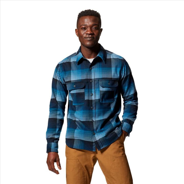 Image of Mountain Hardwear M Outpost™ Long Sleeve Shirt Hemd marine