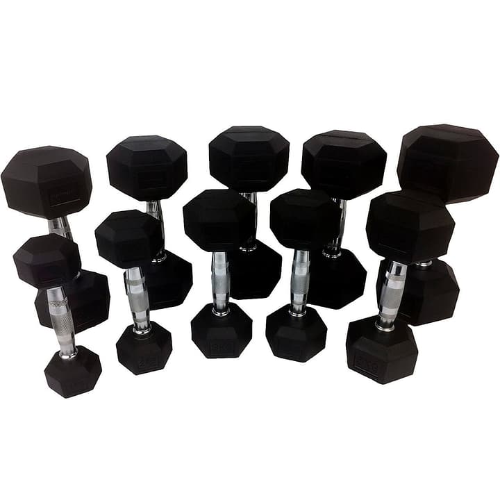 Image of Tunturi Hexa Kurzhantelset 1-10 kg Hanteln
