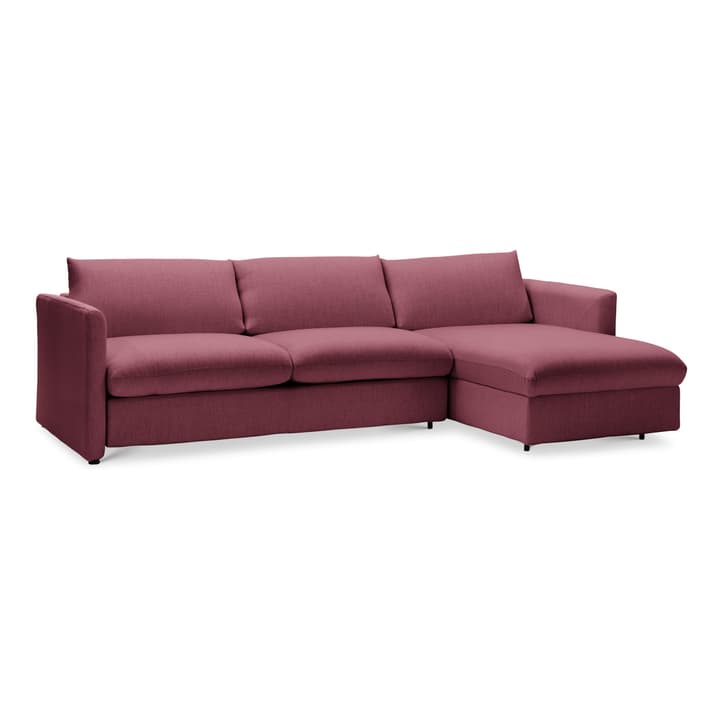 NATHAN Bettsofa 2.5er/Rec NATHAN Bettsofa 2.5er/Rec 360467100000 Farbe Aubergine Bild Nr. 1