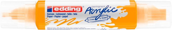 Image of edding Acrylmarker 5400, double liner, sonnengelb bei Do it + Garden von Migros