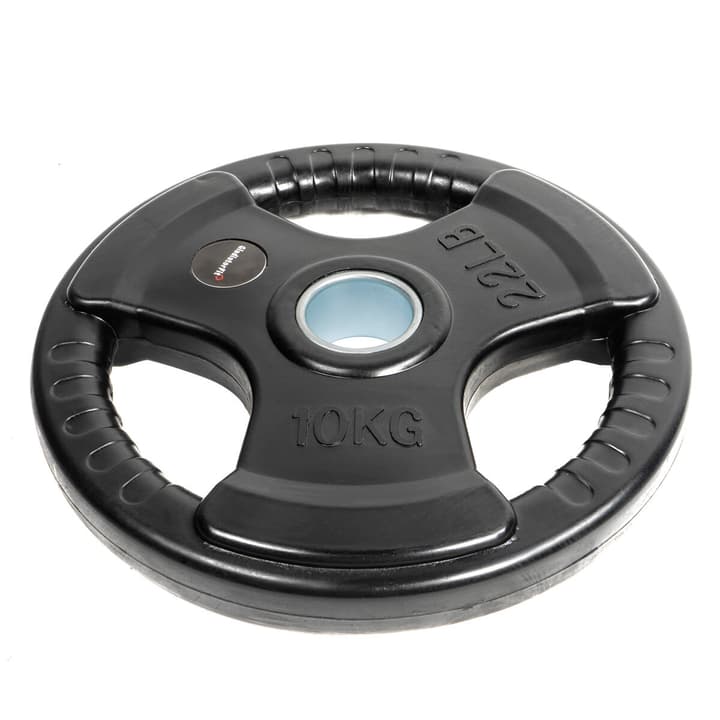 Image of GladiatorFit Scheibe mit gummierten Griffen Ø 51mm : 10 KG Gewichtsscheibe