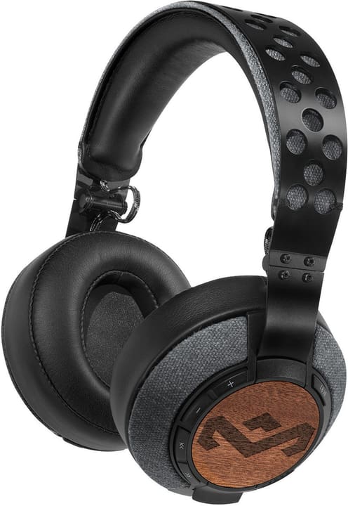 House of Marley Liberate XLBT - Midnight Cuffie Over-Ear Liberate XLBT - Midnight Cuffie Over-Ear House of Marley 785300132076 N. figura 1