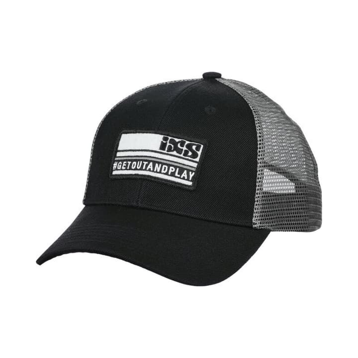 Image of iXS Playground Curved Hat Cap schwarz