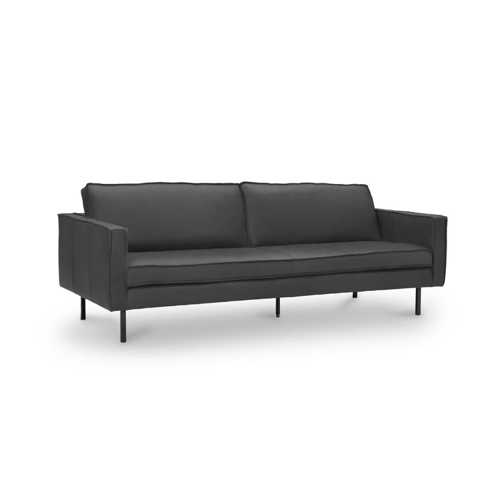 TEXADA divano in pelle da 3.5 posti TEXADA divano in pelle da 3.5 posti 360020228601 Dimensioni L: 211.0 cm x P: 95.0 cm x A: 61.0 cm Colore Antracite N. figura 1