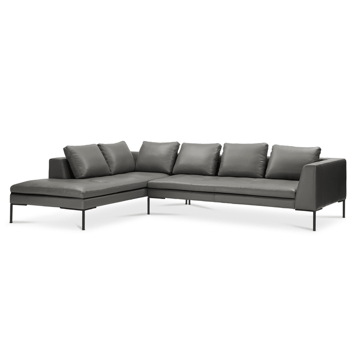 BRANDON Ecksofa Rec/3er BRANDON Ecksofa Rec/3er 366126950383 Grösse B: 319.0 cm x T: 230.0 cm x H: 86.0 cm Farbe Dunkelgrau Bild Nr. 1
