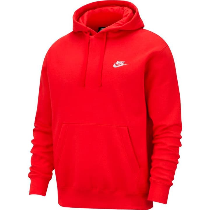 Image of Nike Sportswear Club Fleece Kapuzenpullover rot bei Migros SportXX