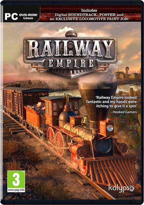 PC - Railway Empire - F/I Box PC - Railway Empire - F/I Box 785300131666 N. figura 1