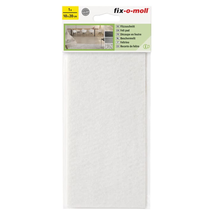 Image of Fix-O-Moll Filz-Zuschnitt 3 mm / 200 x 100 1 Filzgleiter