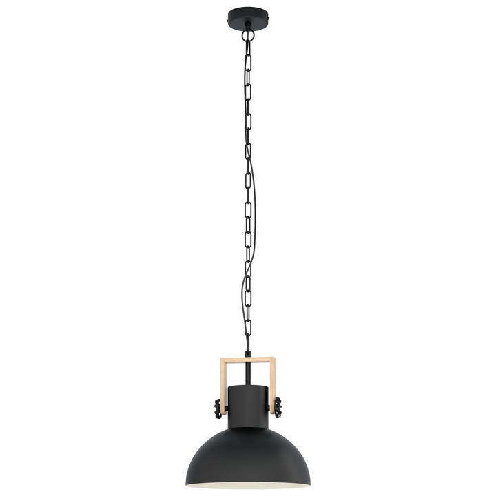 Image of HÄNGELEUCHTE SCHWARZ/BRAUN 'LUBENHAM' bei Do it + Garden von Migros