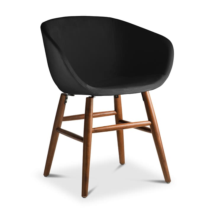 SEDIA Chaise avec accoudoirs SEDIA Chaise avec accoudoirs 366186600000 Dimensions L: 45.0 cm x P: 58.0 cm x H: 87.5 cm Couleur Noir Photo no. 1