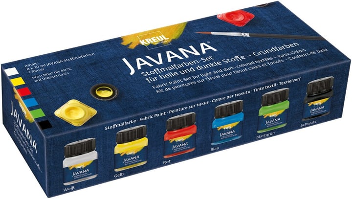 Image of C.Kreul Stoffmalfarben-Set Javana Stoffmalfarbe