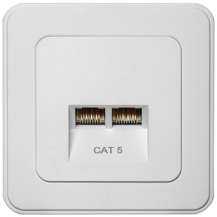 Image of Mica for you UP 2xRJ45 Steckdose