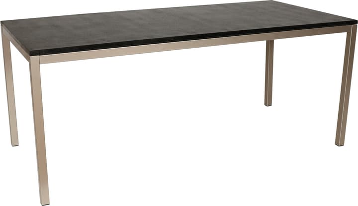 Image of M-Giardino LOCARNO, 180 cm, Gestell Polar Silber, Platte Granit Gartentisch bei Do it + Garden von Migros