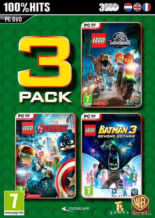 PC - Lego Box - Jurassic World + Marvel Avengers + Batman 3 Fisico (Box) PC - Lego Box - Jurassic World + Marvel Avengers + Batman 3 Fisico (Box) 785300121728 N. figura 1