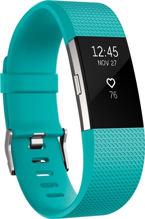 Fitbit Charge 2 Teal / Argento Large Charge 2 Teal / Argento Large Fitbit 785300131190 N. figura 1