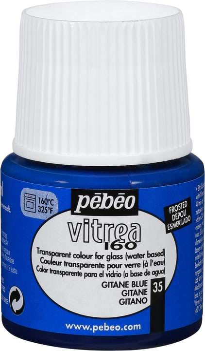 Pebeo Pébéo Vitrea 160 Esmerilado Pébéo Vitrea 160 Esmerilado Pebeo 663507410600 Colore Blu Gitane N. figura 1