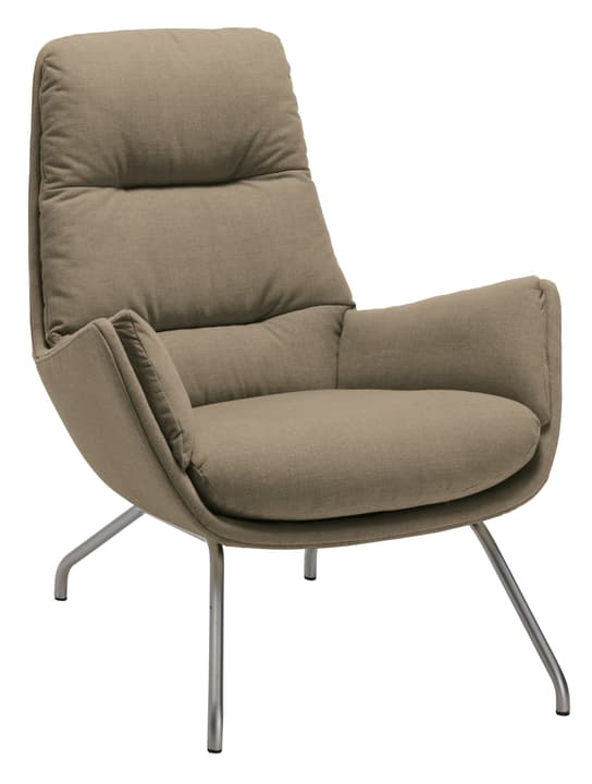 ANDRES Sessel ANDRES Sessel 402452307071 Grösse B: 83.0 cm x T: 87.0 cm x H: 96.0 cm Farbe Hellbraun Bild Nr. 1