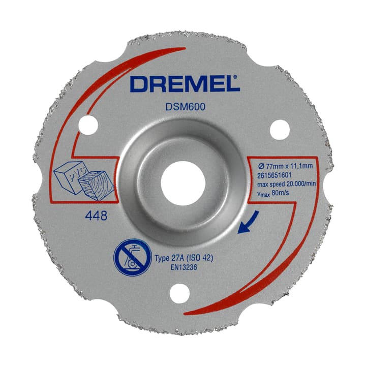 Image of Dremel Gerard-Karbidtrennscheibe DSM600 Zubehör Schneiden bei Do it + Garden von Migros