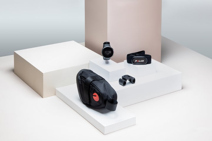 Image of Polar Vantage V2 Cycling Bundle Sportuhr schwarz