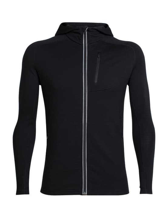Icebreaker Quantum Hood Veste en polaire pour homme Quantum Hood Veste en polaire pour homme Icebreaker 462763800420 Couleur noir Taille M Photo no. 1