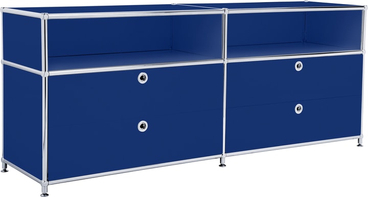 FLEXCUBE Buffet FLEXCUBE Buffet 401813920140 Dimensioni L: 152.0 cm x P: 40.0 cm x A: 62.5 cm Colore Blu N. figura 1