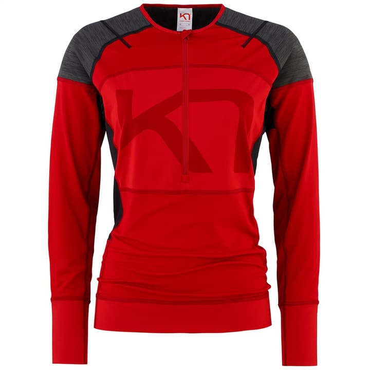 Image of Kari Traa Stil H/Z Langarmshirt rot