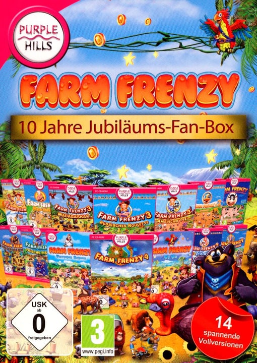 PC - Purple Hills: Farm Frenzy 10 Jahre Jubiläums-Fan-Box Fisico (Box) PC - Purple Hills: Farm Frenzy 10 Jahre Jubiläums-Fan-Box Fisico (Box) 785300129488 N. figura 1