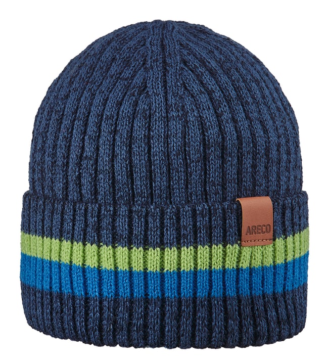 Image of Areco Beanie Umschlag Mütze denim