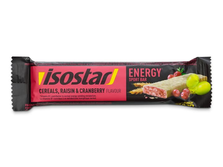 Image of Isostar Energy Bar Raisin & Cranberry Riegel