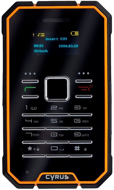 Cyrus CM1 nero Mobiltelefon CM1 nero Mobiltelefon Cyrus 785300133118 N. figura 1