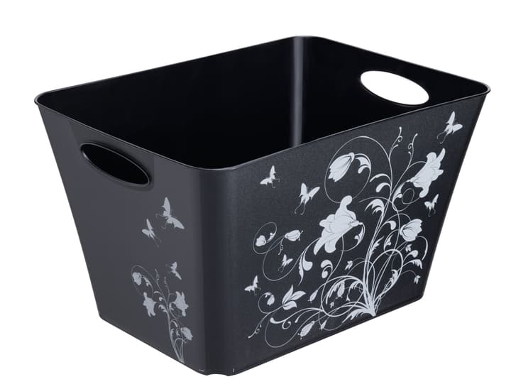 Image of Rotho LIVING Box 44l, Kunststoff (PP) BPA-frei, weiss mit Motiv Korb bei Do it + Garden von Migros