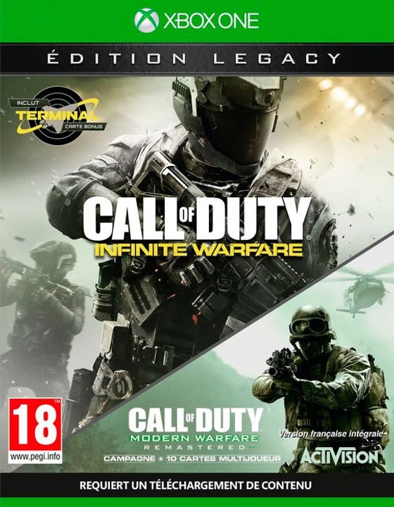 Xbox One - Call of Duty: Infinite Warfare - Legacy Edition Box Xbox One - Call of Duty: Infinite Warfare - Legacy Edition Box 785300122109 Photo no. 1